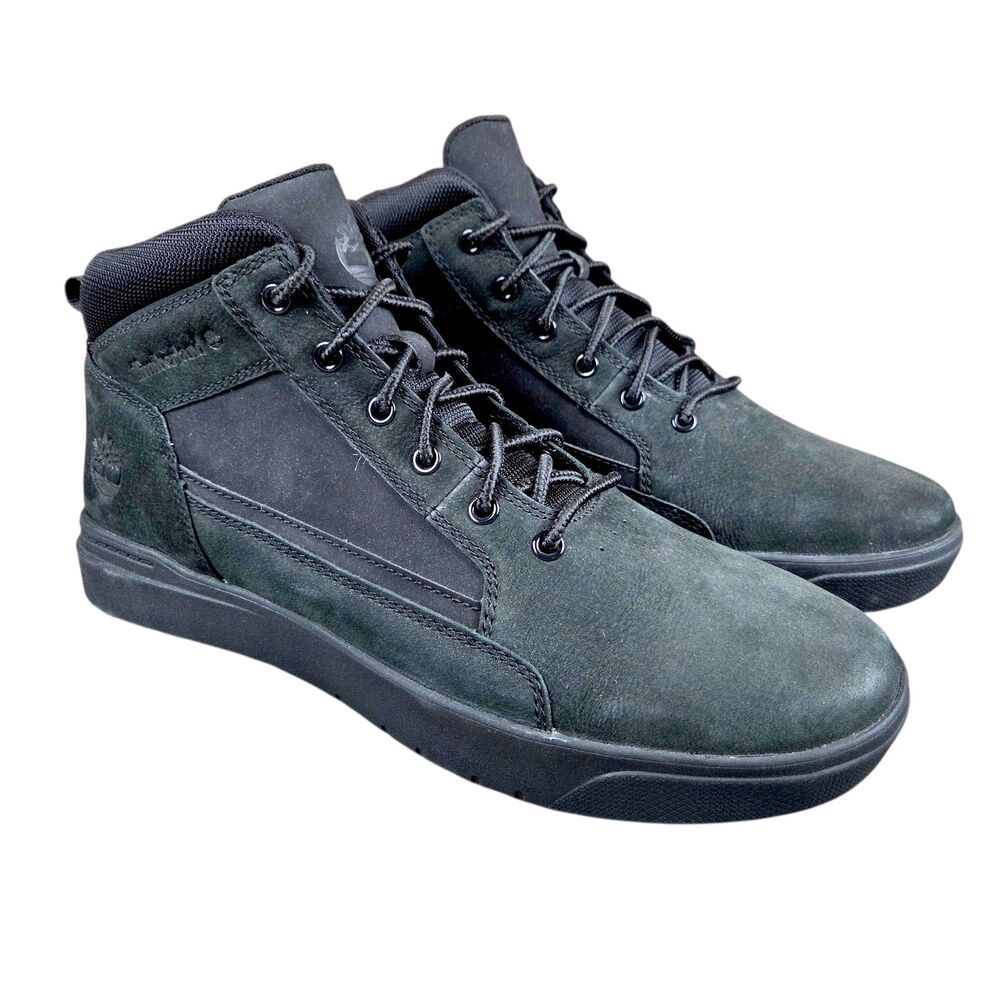 Timberland Allston Black High Top Sneakers TB0A69V5EQ4 Men's Size 12